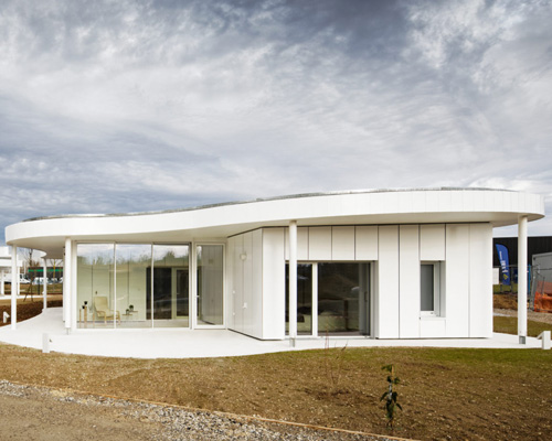 bruno rollet architecte completes two connected houses in northeastern france