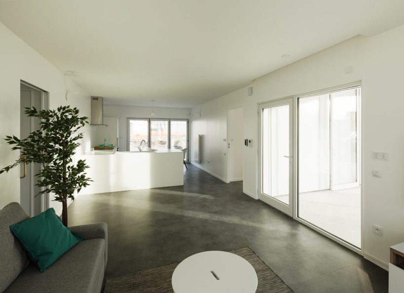 bruno rollet architecte completes two connected houses in northeastern france