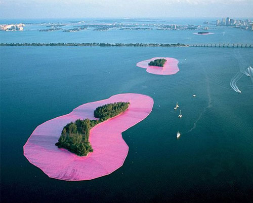 the story behind christo and jeanne-claude's surrounded islands in miami at PAMM