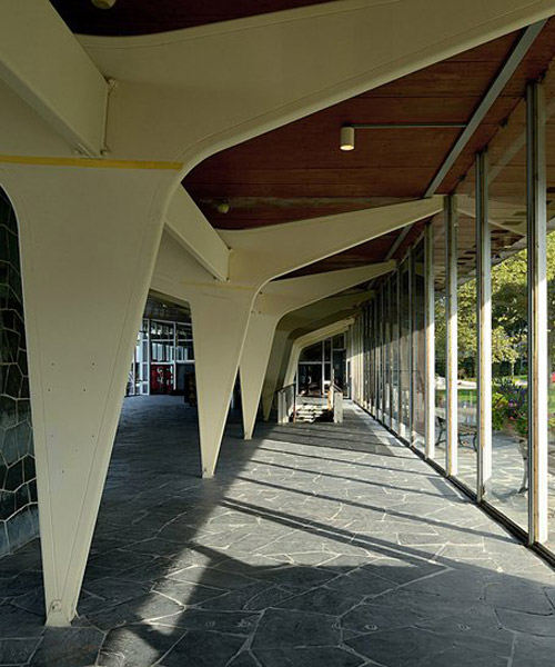 EPFL university brings french la buvette pavilion back to life