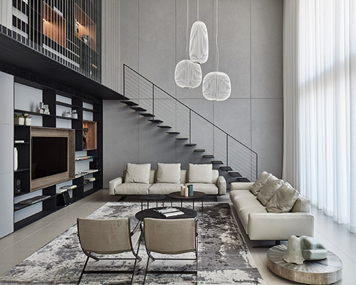 calm, comfortable and custom FLEXFORM soft dream sofa by antonio citterio