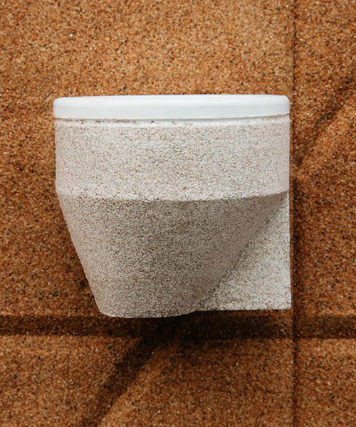 the foundry designs a coffee cup made of sand