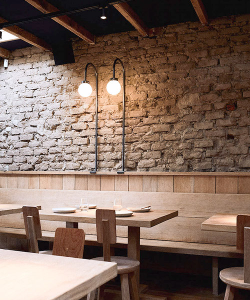 ghezzi novak and blanco use natural materials for cozy restaurant interior in lima