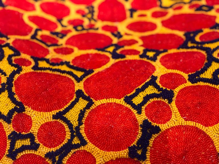 Haas Brothers Rugs haas brothers bring hairy chaises + fantastical beaded chairs to the ...