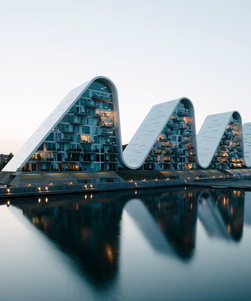 the wave by henning larsen architects reaches completion in denmark