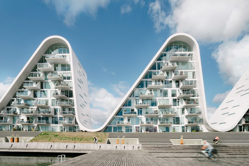 the wave by henning larsen architects reaches completion in denmark