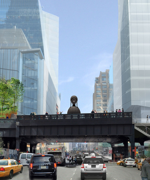 'the plinth' will be the high line's new destination for public art
