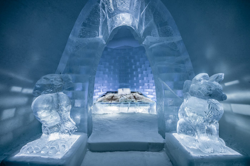 first images of sweden's 29th ICEHOTEL are revealed