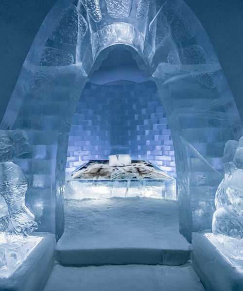 first images of sweden's 29th ICEHOTEL revealed