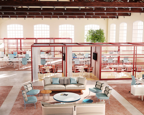 kettal presents modular 'office pavilions' for open-plan workspaces
