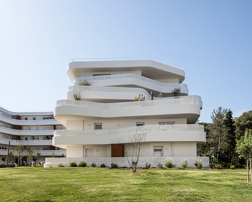 this residential complex in marseille consists of terraced layers, by pietriarchitectes