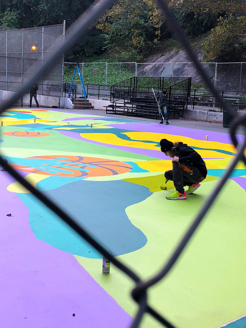 MADSTEEZ harlem basketball court