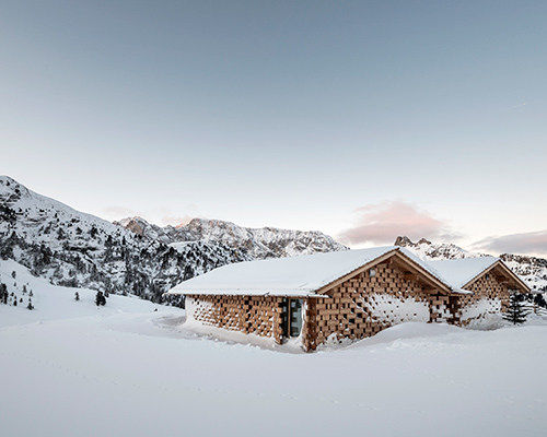 the scattered zallinger refuge cabins by noa* overlook the tyrolean dolomites
