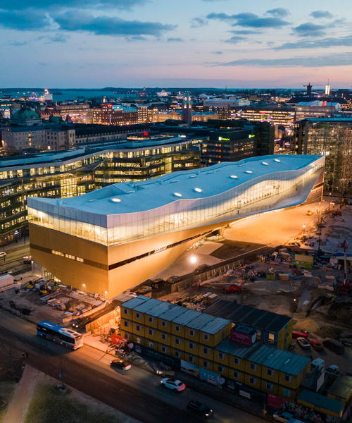 ALA architects' Oodi central library in helsinki opens as an indoor extension of public space