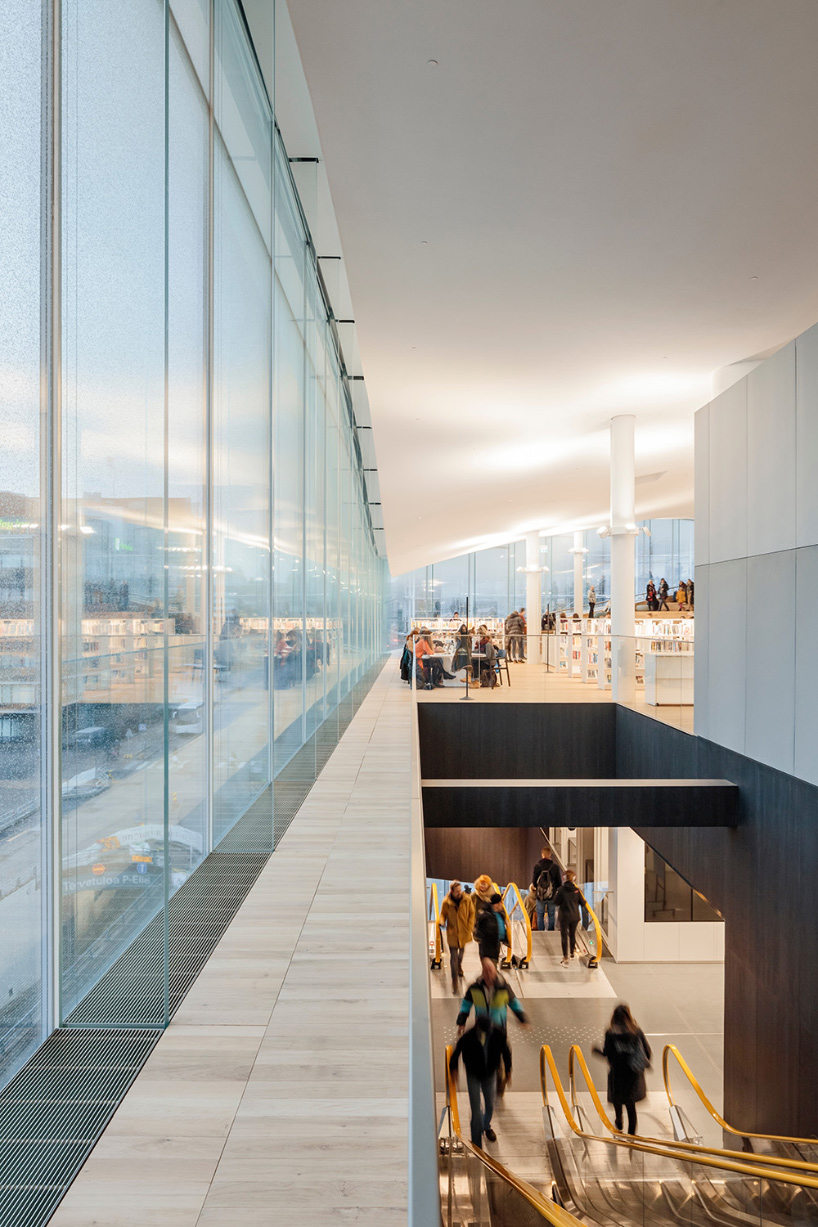 ALA architects' Oodi central library in helsinki opens as an indoor extension of public space