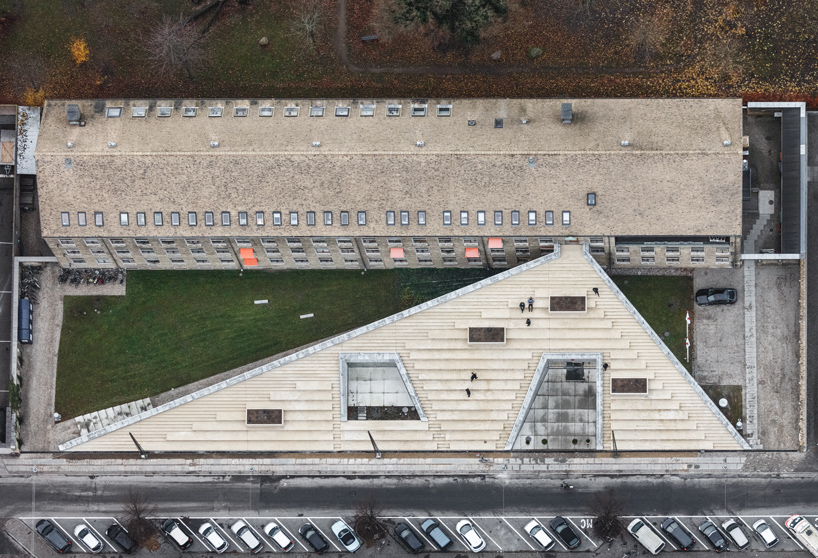 COBE designs denmark’s red cross volunteer house as ‘urban living room’