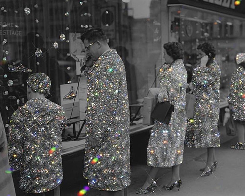 sara shakeel is the artist putting glitter on everything