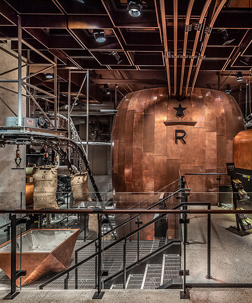 starbucks reserve roastery opens in new york's meatpacking district