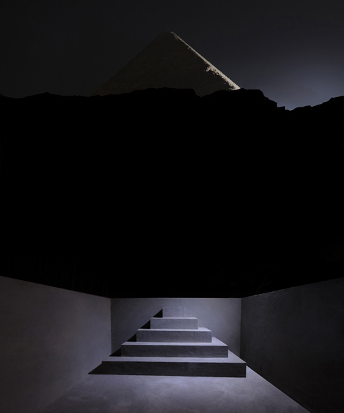 studio malka's 'blvck pyrvmid' is a tribute to ancient egyptian architects