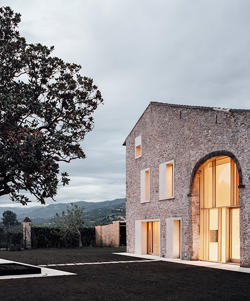 italian studio wok blends history and modernity with a country home in verona