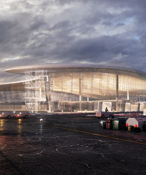 studio fuksas reveals winning design for the new gelendzhik airport in russia