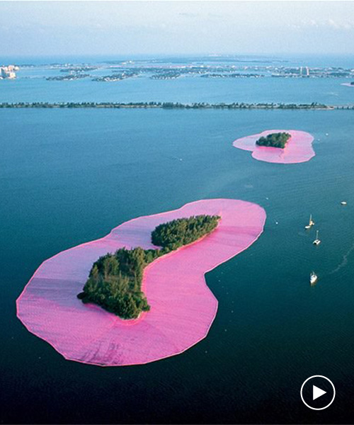 the story behind christo and jeanne-claude's surrounded islands in miami at PAMM