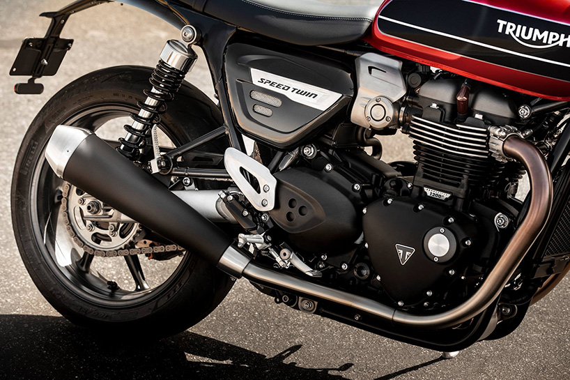 2019 triumph speed twin motorcycle reveals modernized design and performance
