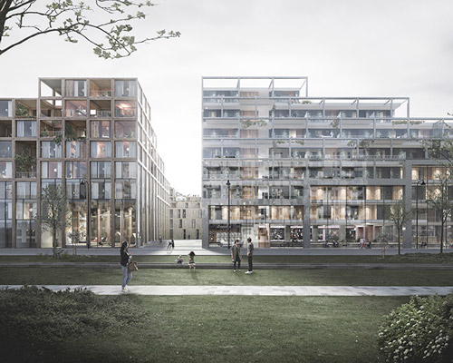 årstiderne and lendager's UN17 village in copenhagen will be built from recycled materials
