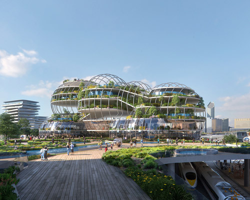 UNStudio presents the 'city of the future' as a new vision for urban environments