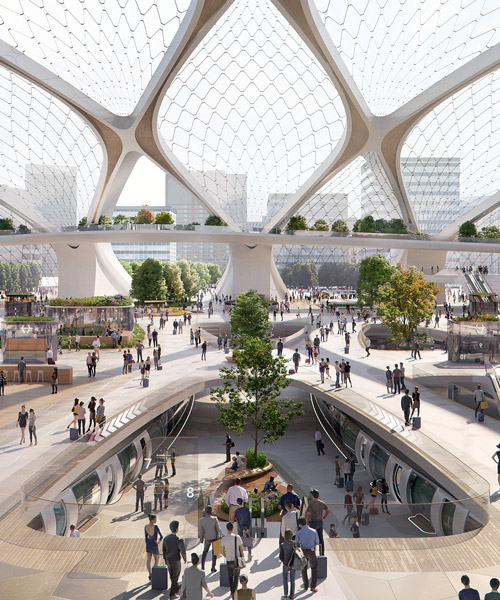 UNStudio presents the 'city of the future' as a new vision for urban environments