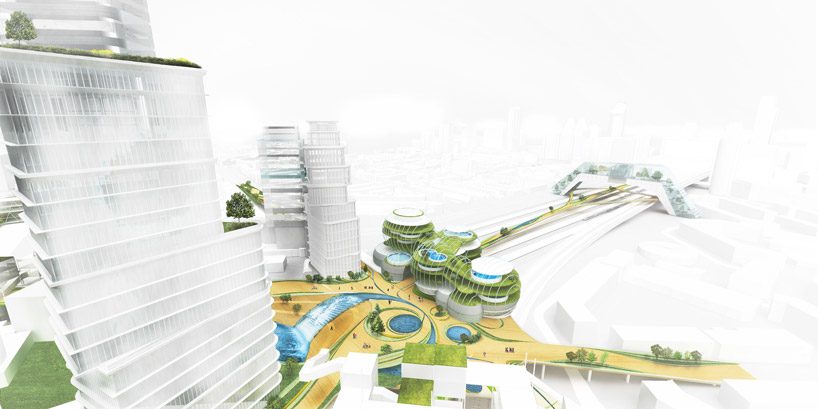 UNStudio presents the 'city of the future' as a new vision for urban environments