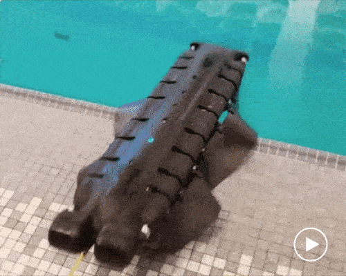 velox, a creepy wiggly robot that can move on land and water