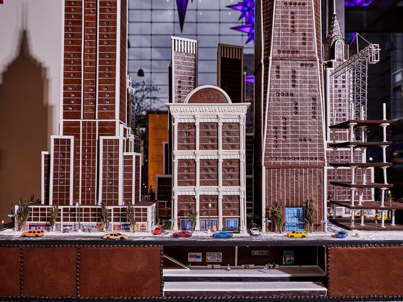 cake artist beatriz muller crafts gingerbread replica of new york city