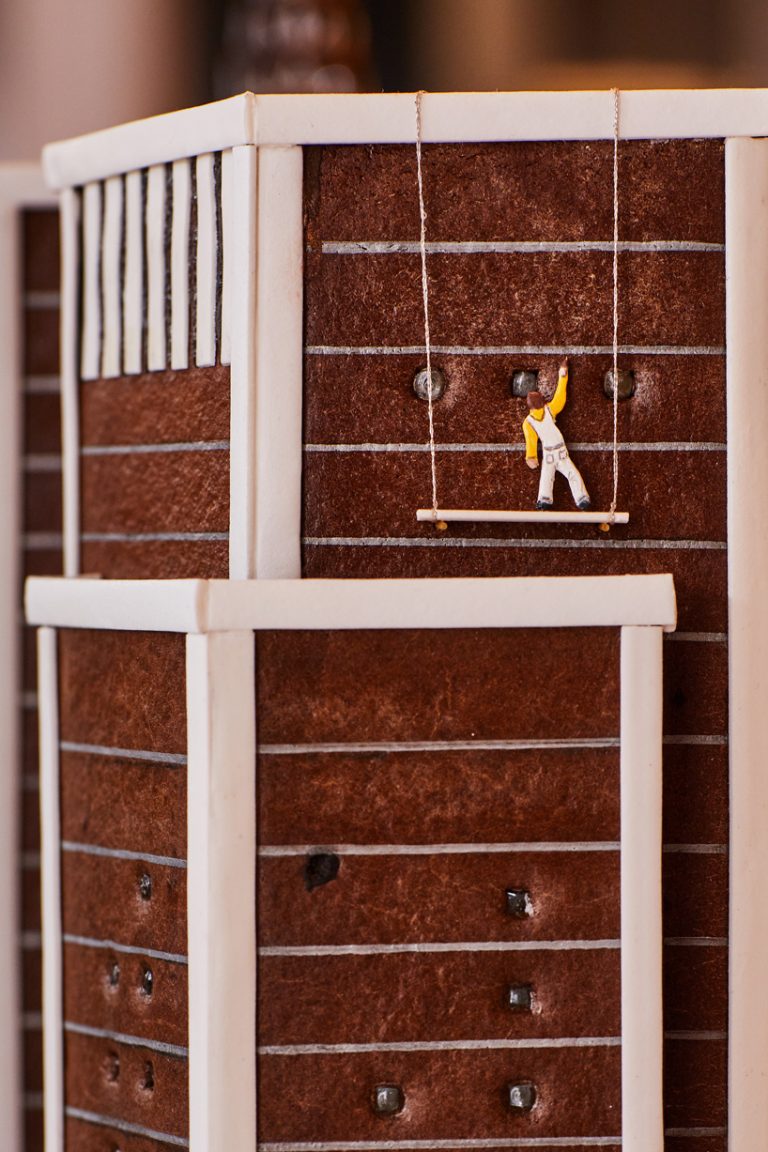 cake artist beatriz muller crafts gingerbread replica of new york city