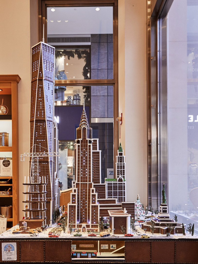 cake artist beatriz muller crafts gingerbread replica of new york city