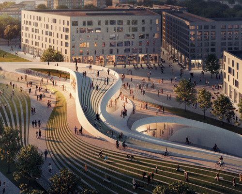 zaha hadid architects + a_lab to complete two stations in oslo as part of new metro line
