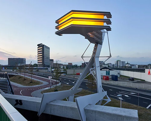 studio frank havermans' homage latches onto namesake viaduct of george stephenson