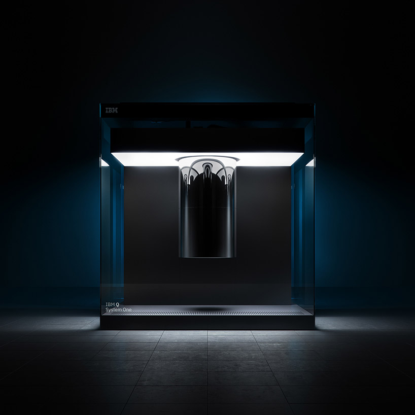 IBM Q system one - the first commercial quantum computer CES 2019 designboom