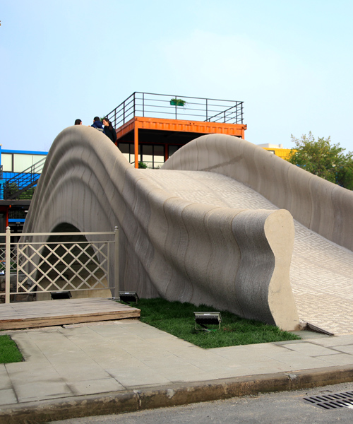 the world's largest 3D printed concrete bridge is completed in shanghai