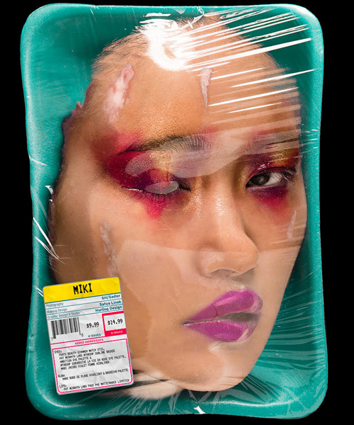 fresh meat: plastic wrapped and ready to deconstruct beauty standards in the age of selfies
