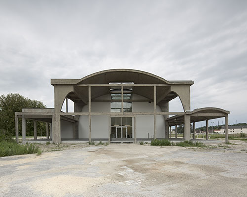 abandoned concrete 'perret hall' in northern france is now a music school
