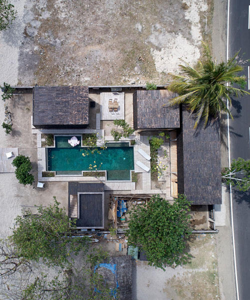kiyakabin resort villa on lombok island, indonesia, derives from traditional local villages