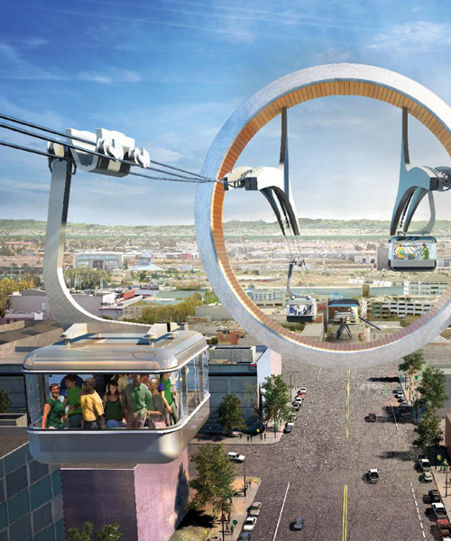 bjarke ingels group plans to connect oakland's new ballpark with gondola lift system
