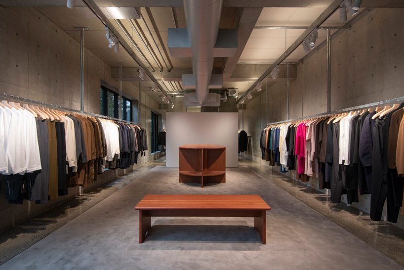 CASE-REAL applies exposed concrete and terrazzo in tokyo's ATON AOYAMA boutique
