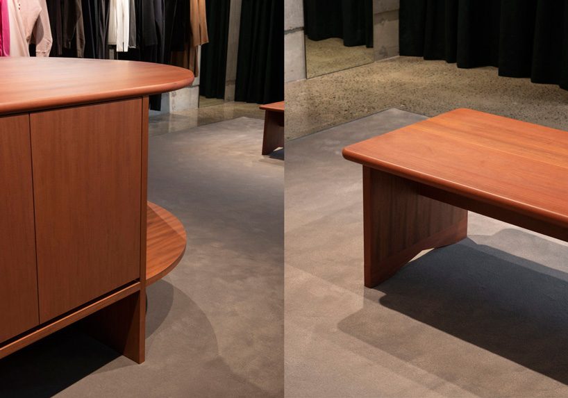 CASE-REAL applies exposed concrete in tokyo's ATON AOYAMA boutique