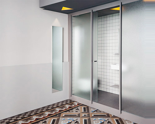 architects renovate a 19th-century guesthouse in barcelona with unexpected visual resources