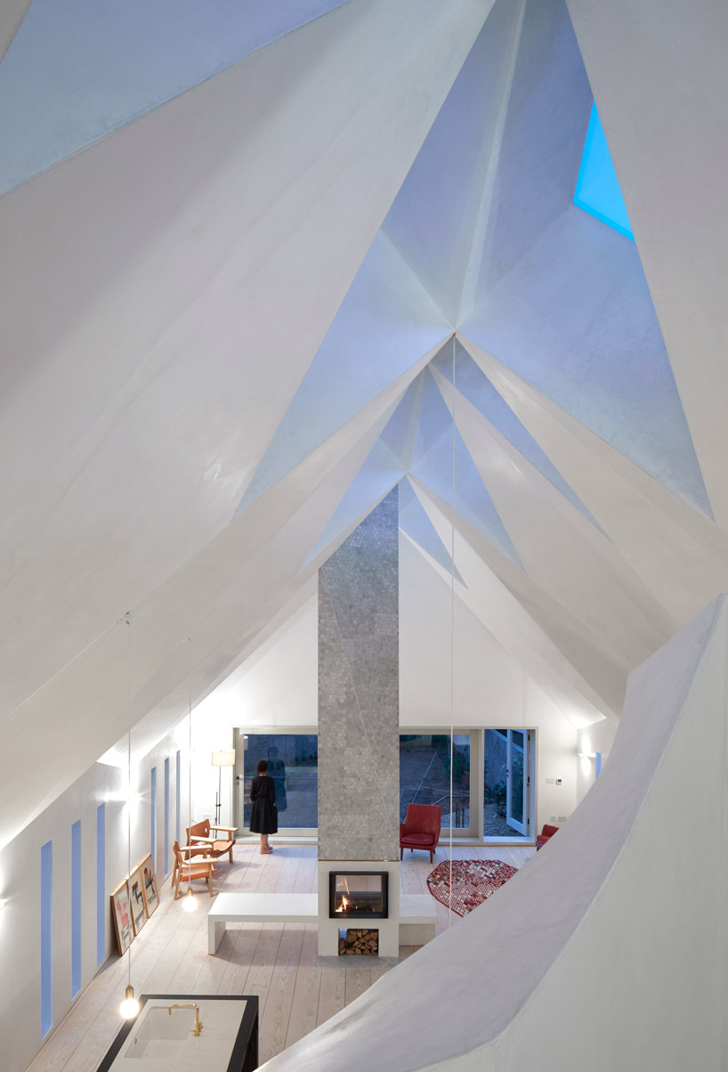 craftworks applies triangular skylights to convert london chapel into guest house