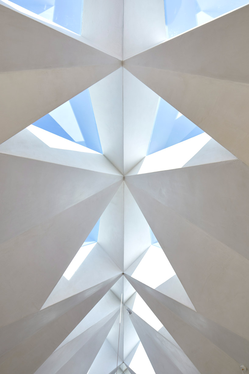 craftworks applies triangular skylights to convert london chapel into guest house
