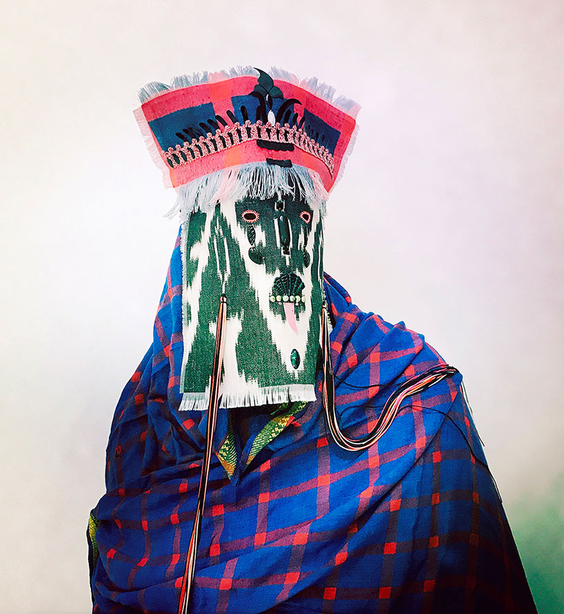 Vintage Clothing and Found Objects Compose Decorative Masks Designed by  Magnhild Kennedy — Colossal