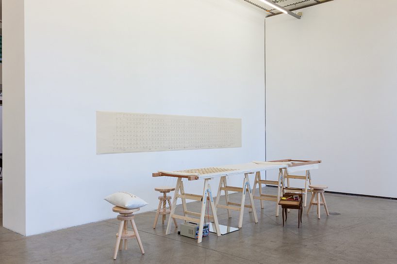 irene posch + ebru kurbak build programmable computer using golden thread embroidery